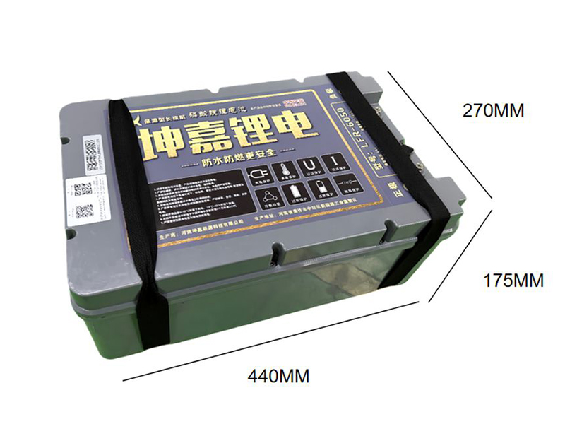 KJ60V46AH灰壳电动车铁理电池